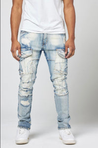 MEN BLUE TENACIOUS DENIM JEANS