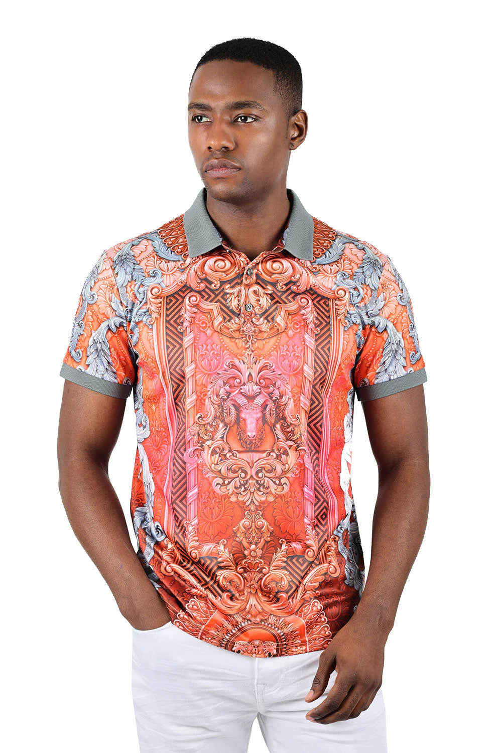 MEN CORAL FLASH TRENDS POLO SHIRT