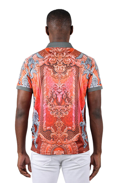 MEN CORAL FLASH TRENDS POLO SHIRT