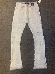 MEN Ice Blue Cactus V2 Stacked Jeans