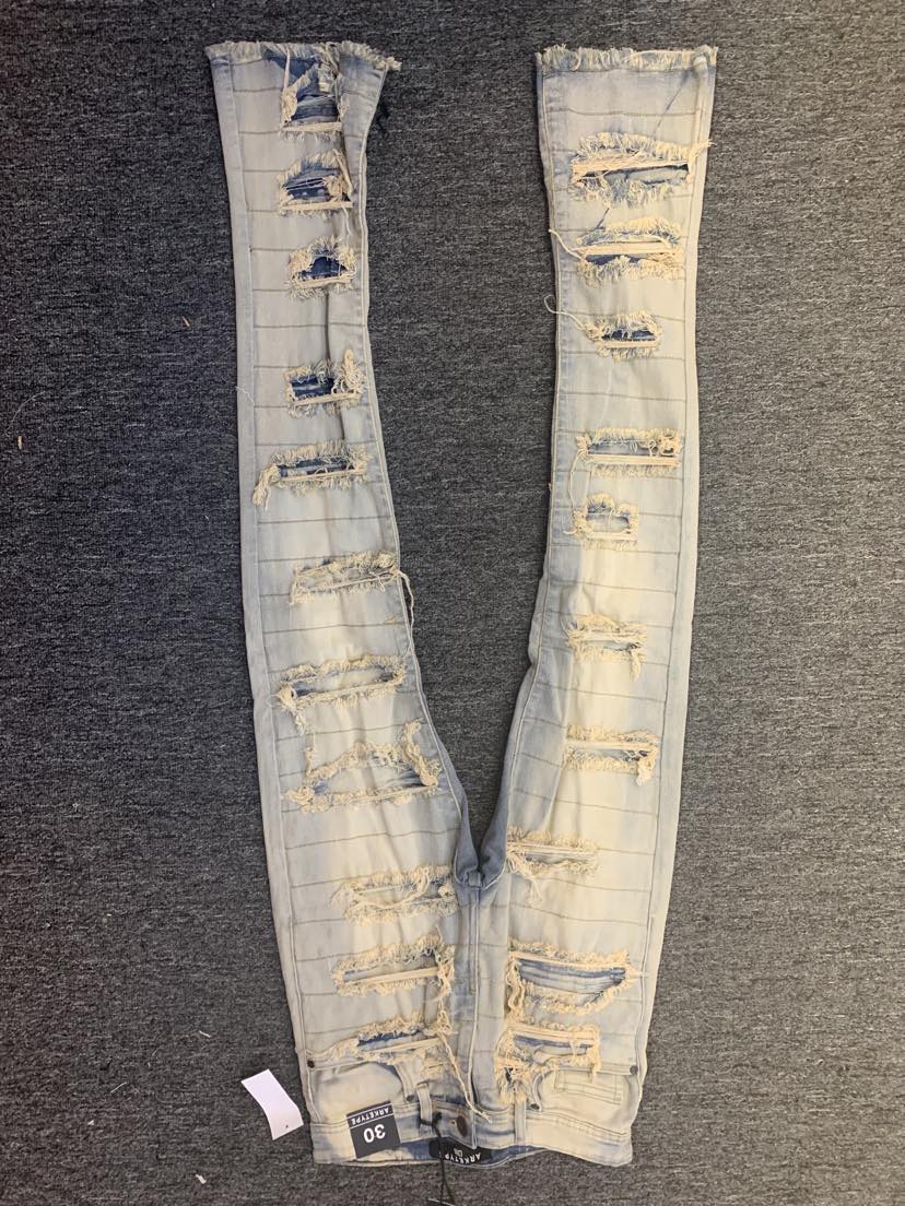 Men Vanilla Austin Stacked Jeans