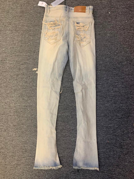 Men Vanilla Austin Stacked Jeans