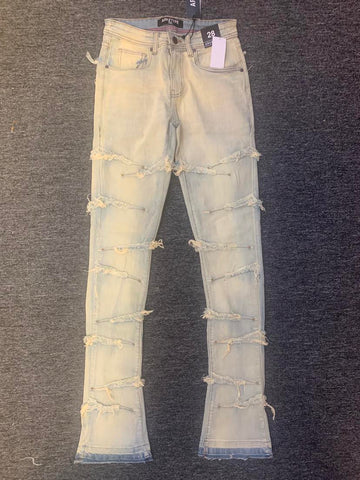 Men Vanilla Rockies Stacked Jeans