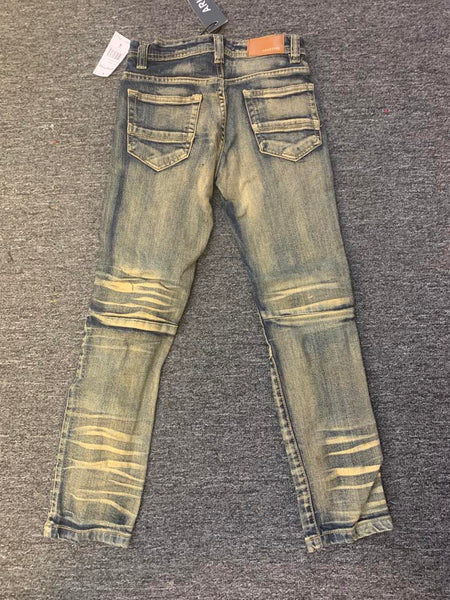 Kids Vanilla Double Whisker Jeans