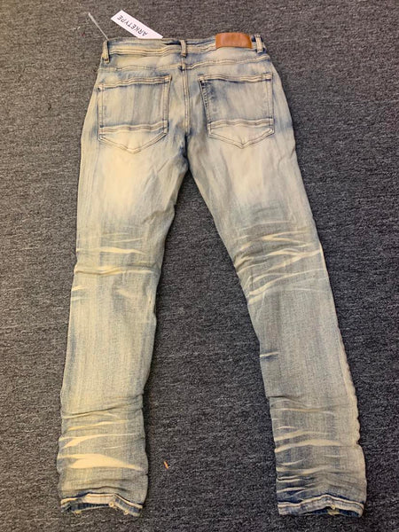 Men Vintage Double Whisker Jeans