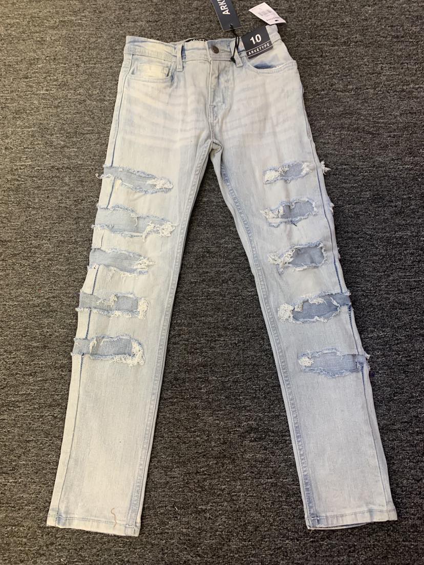 Kids Lt Blue Broadway Slim Jeans