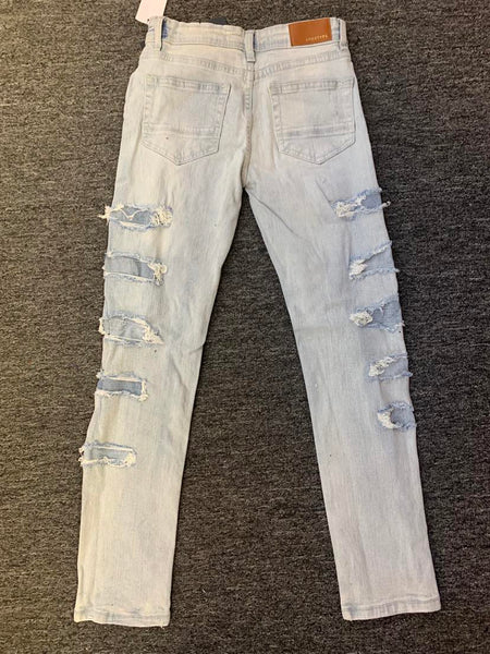 Kids Lt Blue Broadway Slim Jeans