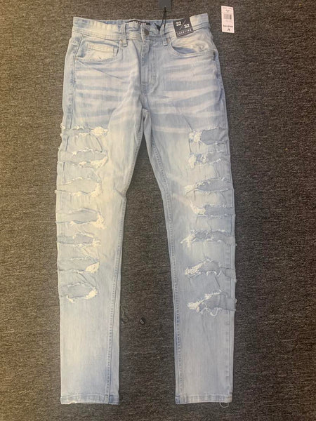 Men Lt Blue Broadway Slim Jeans