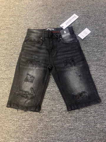 Kid's Black Daily Hustle Shorts