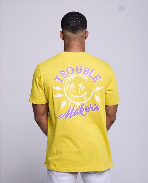 Kids Yellow Trouble T-shirt