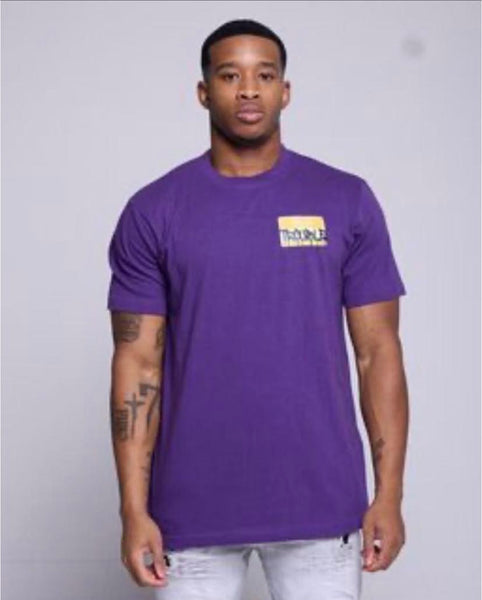 Kids Purple Trouble T-shirt