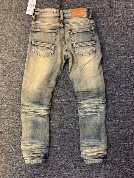 Kid's Vintage Double Whisker Jeans