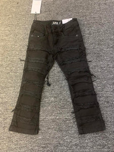 Little Kids Jet Black Opps jeans