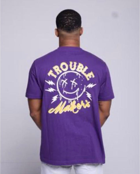 Kids Purple Trouble T-shirt