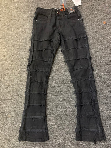 Kids Black Cactus Stack Jeans