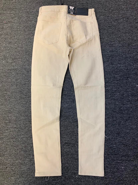 MEN BONE DESTROYED LINES ACROSS PANTS