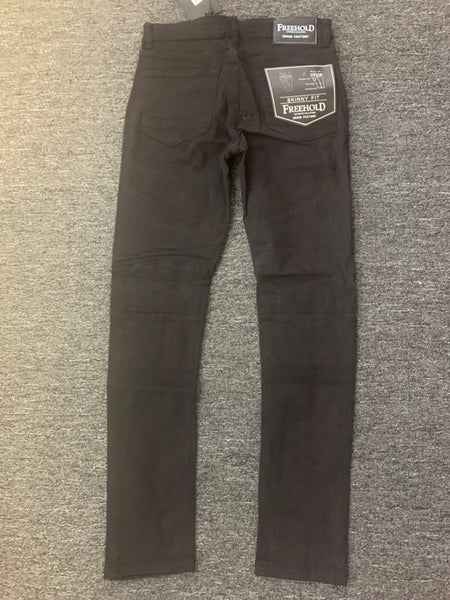 Men Jet Black 2 zipper style Pants