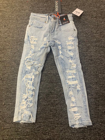 Little Kids Ice Blue Jack Ripped Jeans