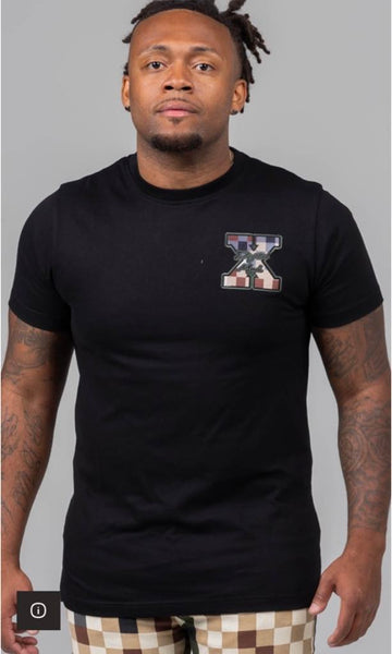 LITTLE KID'S & KID'S BLACK DIGITAL CAMO S/SLV TEE