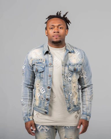 MEN'S FWRD EMB DENIM JACKET