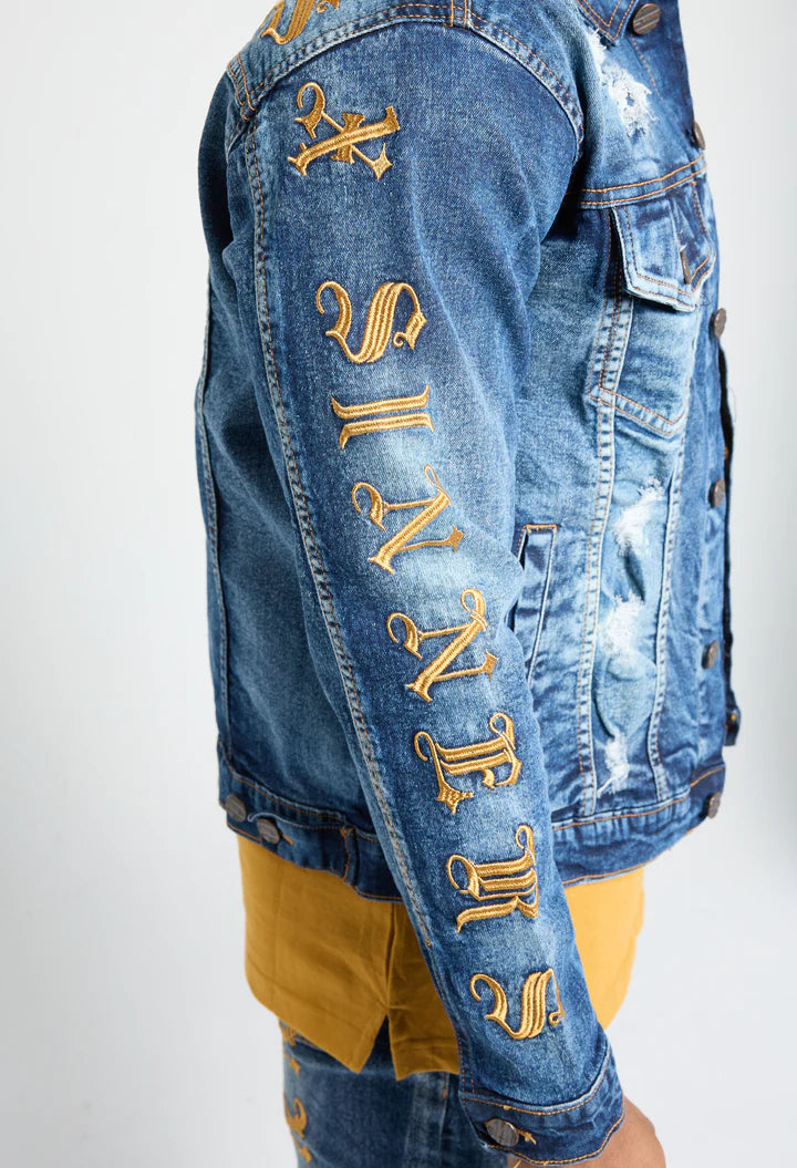 Men's Saints X Sinners Denim Jacket Only