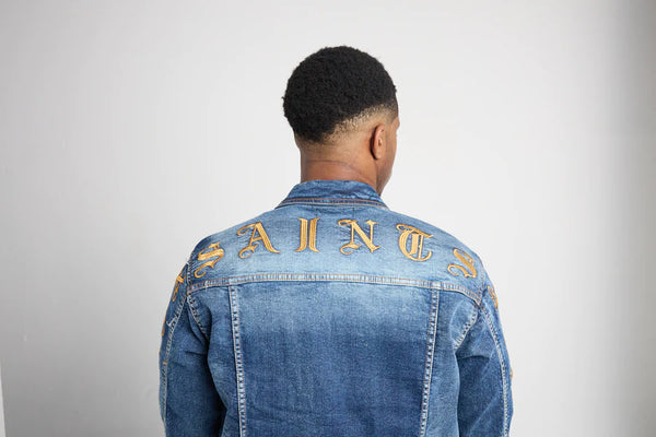 Men's Saints X Sinners Denim Jacket Only