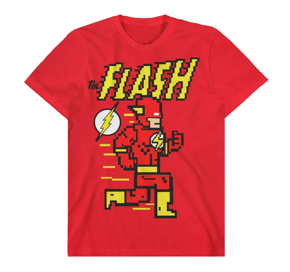 BOYS RED CARTOON FLASH