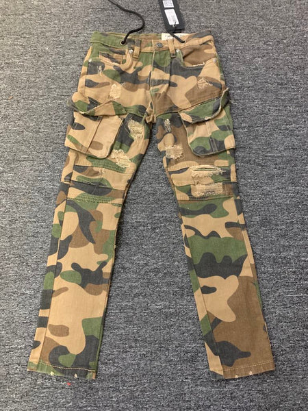 Kid's Cadre Camo Twill Pant