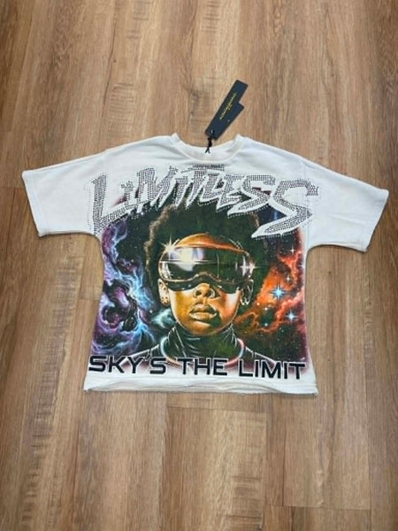 BOYS NATURAL SKYS THE LIMIT RHINESTONE CROP TEE