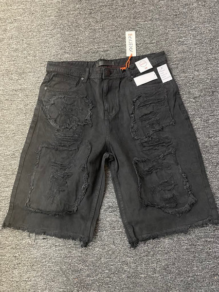 Men Black Cloud 9 Shorts