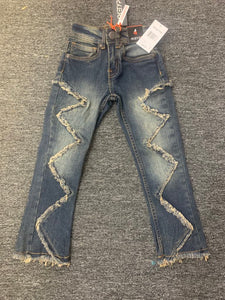 Little Kids Dk Vintage Rush Hour Stacked Jeans