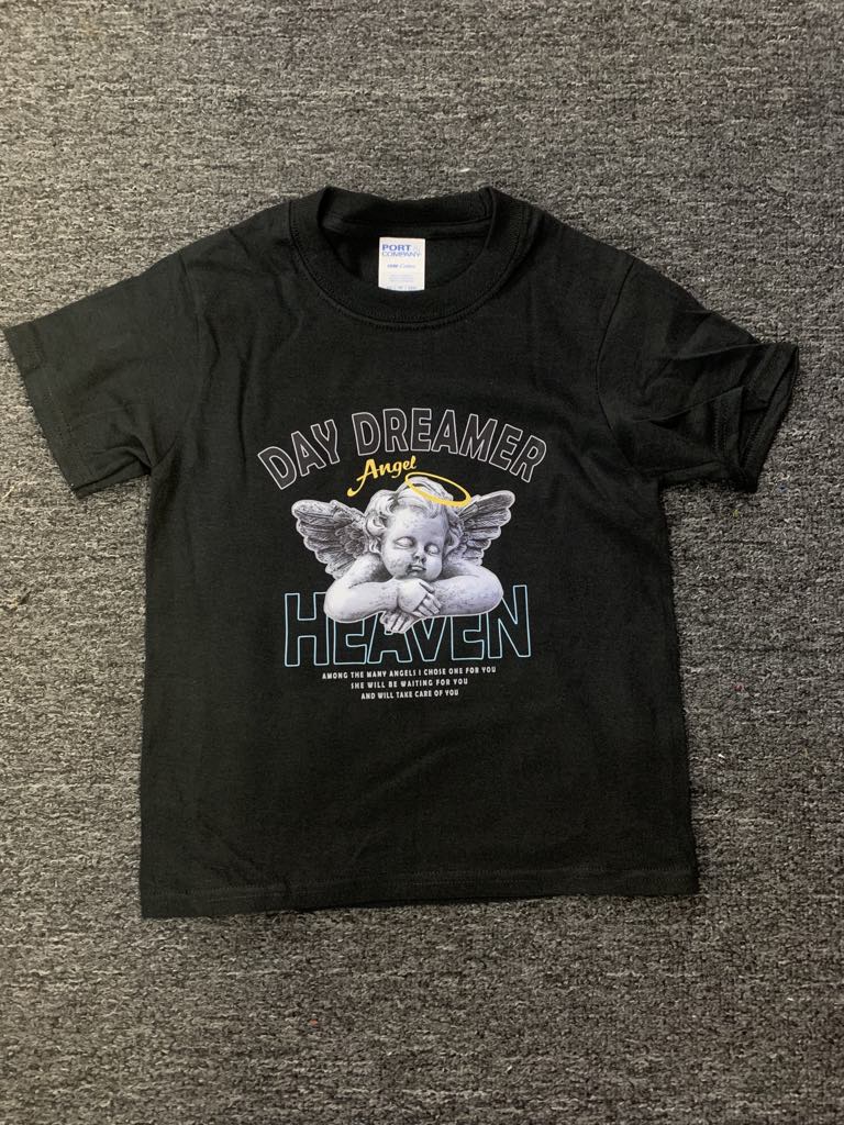 Kids Black Day Dreamer TEE