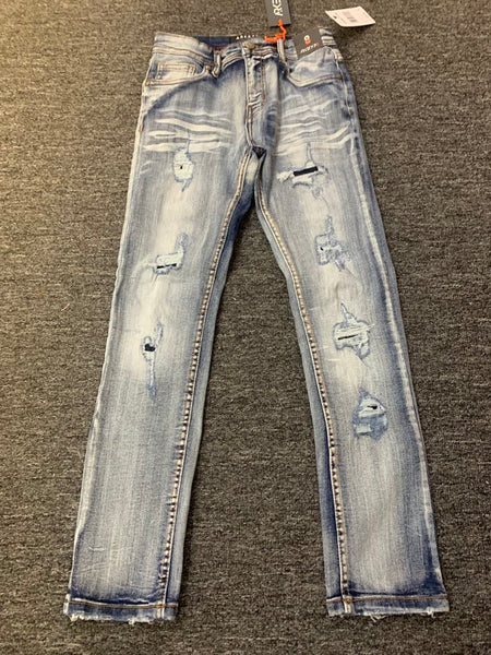 Kids Blue Aspen Ripped Jeans