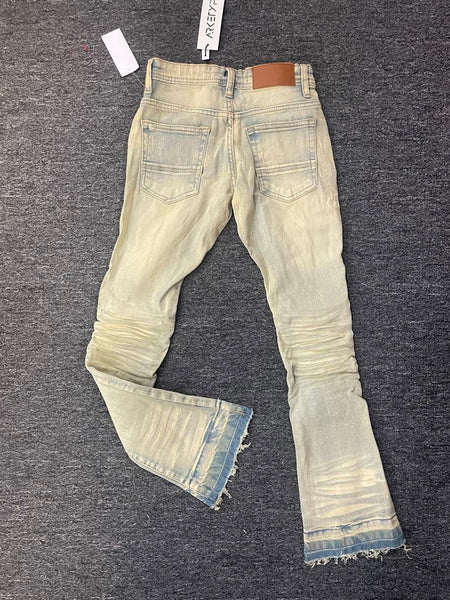 BOYS VANILLA WHISKER FLARE JEANS