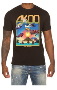 Men Akoo Black utopia ss tee