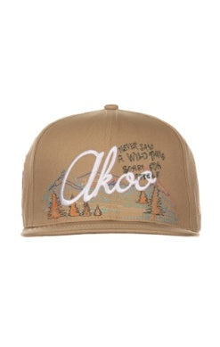 Akoo Men Croissant Nature Snapback