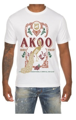 Men Akoo White Label SS Tee