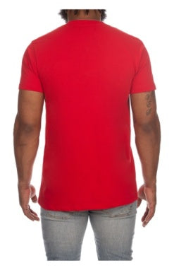 Men Akoo Racing Red Slick SS Tee