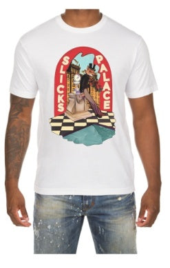 Men Akoo White Slicks Palace SS Tee