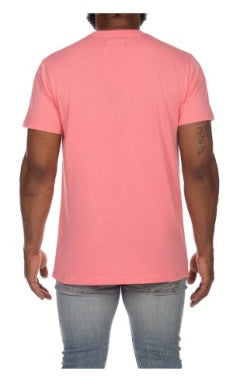 Men Akoo strawberry pink alliance ss knit