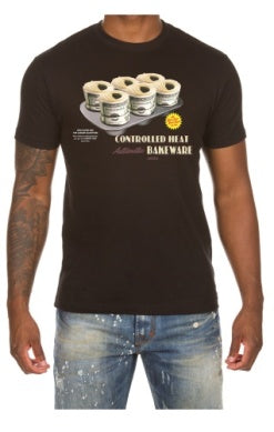 Men Akoo Black Bakeware SS Tee