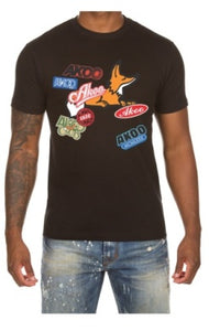 Men Black Akoo crew ss tee