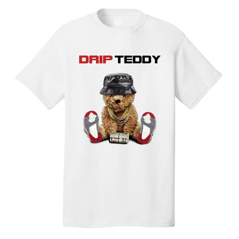 DRIP TEDDY TEE WHITE