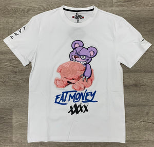 MEN WHITE EAT MONEY" BIG & TALL TEE