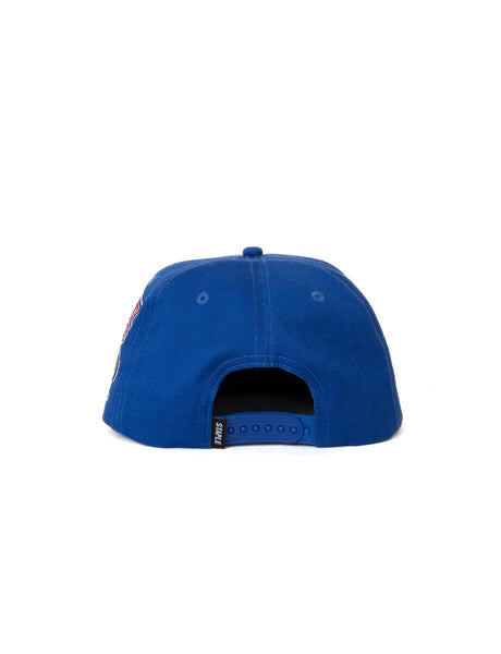 MEN BLUE STAPLE DECATUR LOGO CAP