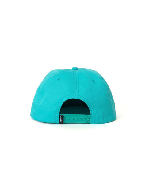 MEN TEAL STAPLE BELMONT CAP