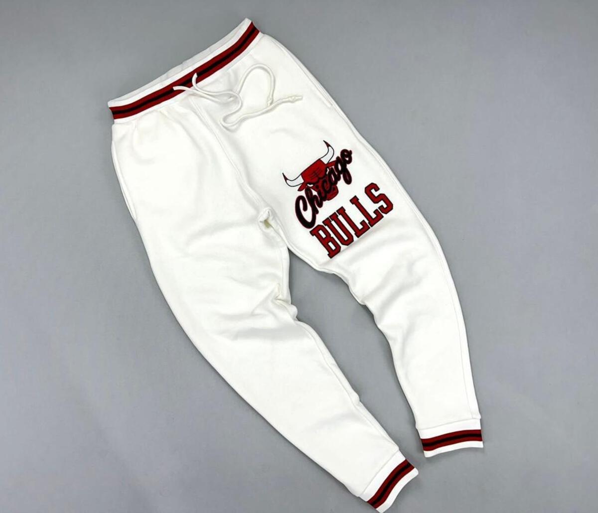 MEN WHITE MJ 23 CHICAGO BULLS NBA SWEATS