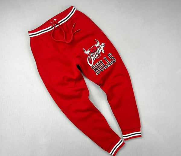 MEN ALL RED MJ 23 CHICAGO BULLS NBA SWEATS