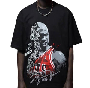 MEN BLACK MJ THE LAST DANCE TSHIRT