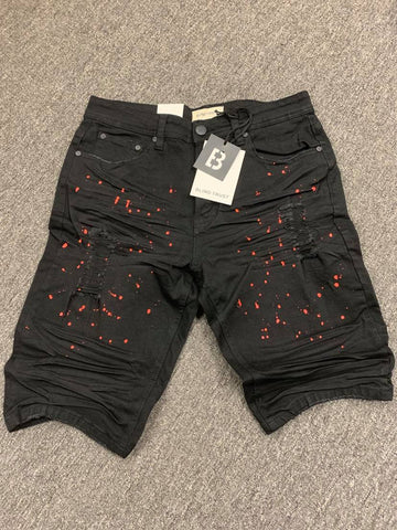 BLIND TRUST Black short red dot bt98